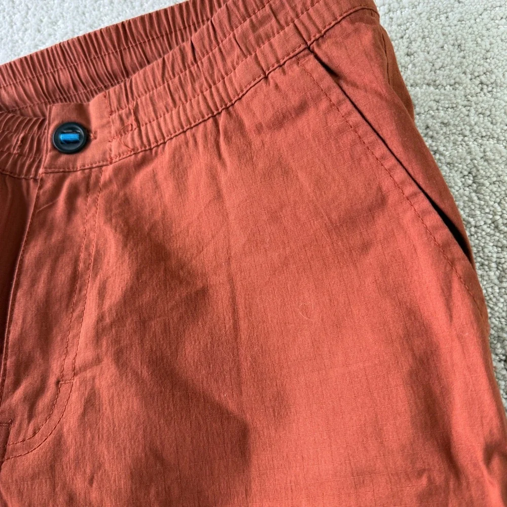 Cotopaxi Salto Ripstop Pants Men Small Rust Orange Slim Fit Hiking Stretch 12547